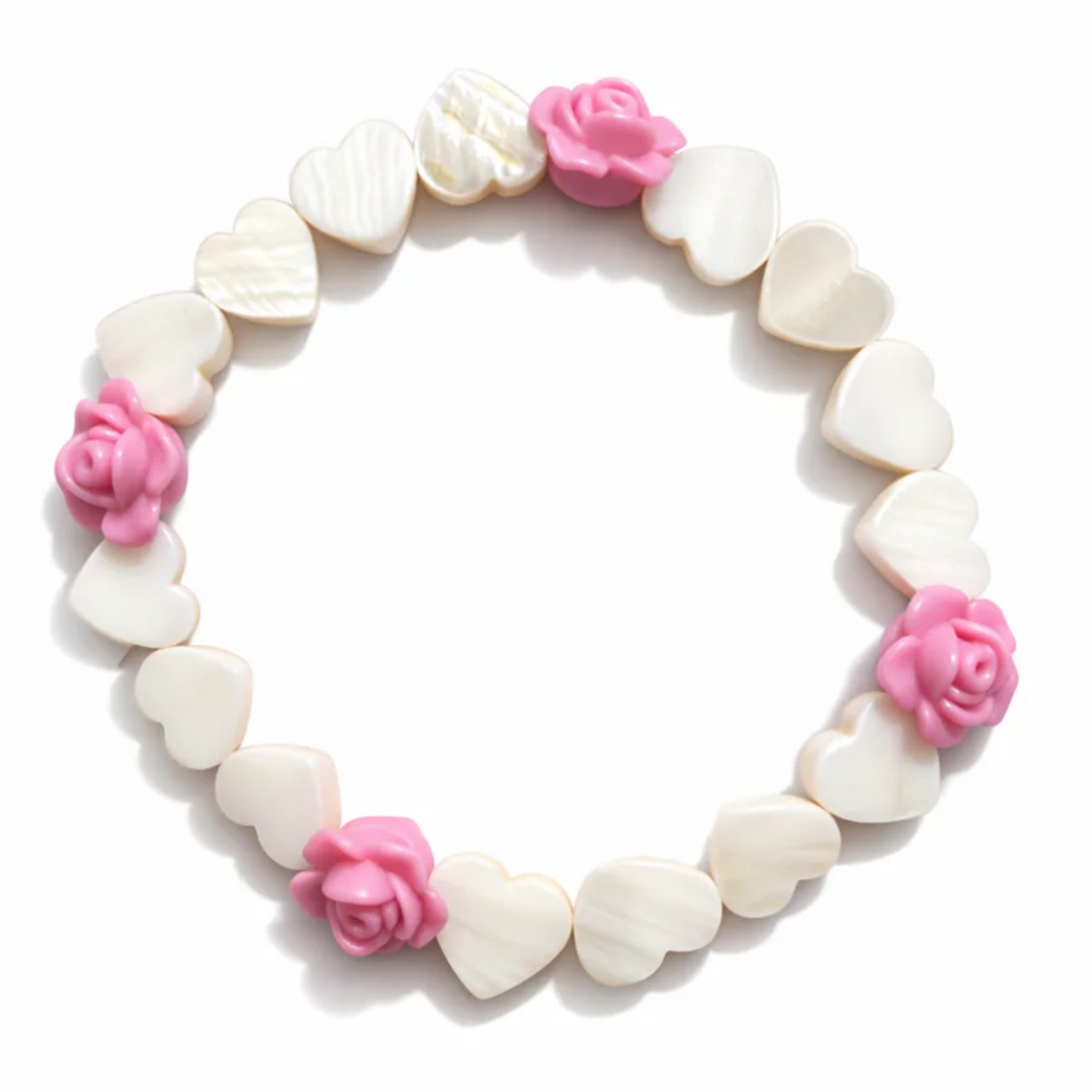 Rose Heart Bracelet