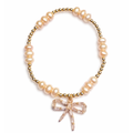 Pink Bow Bracelet