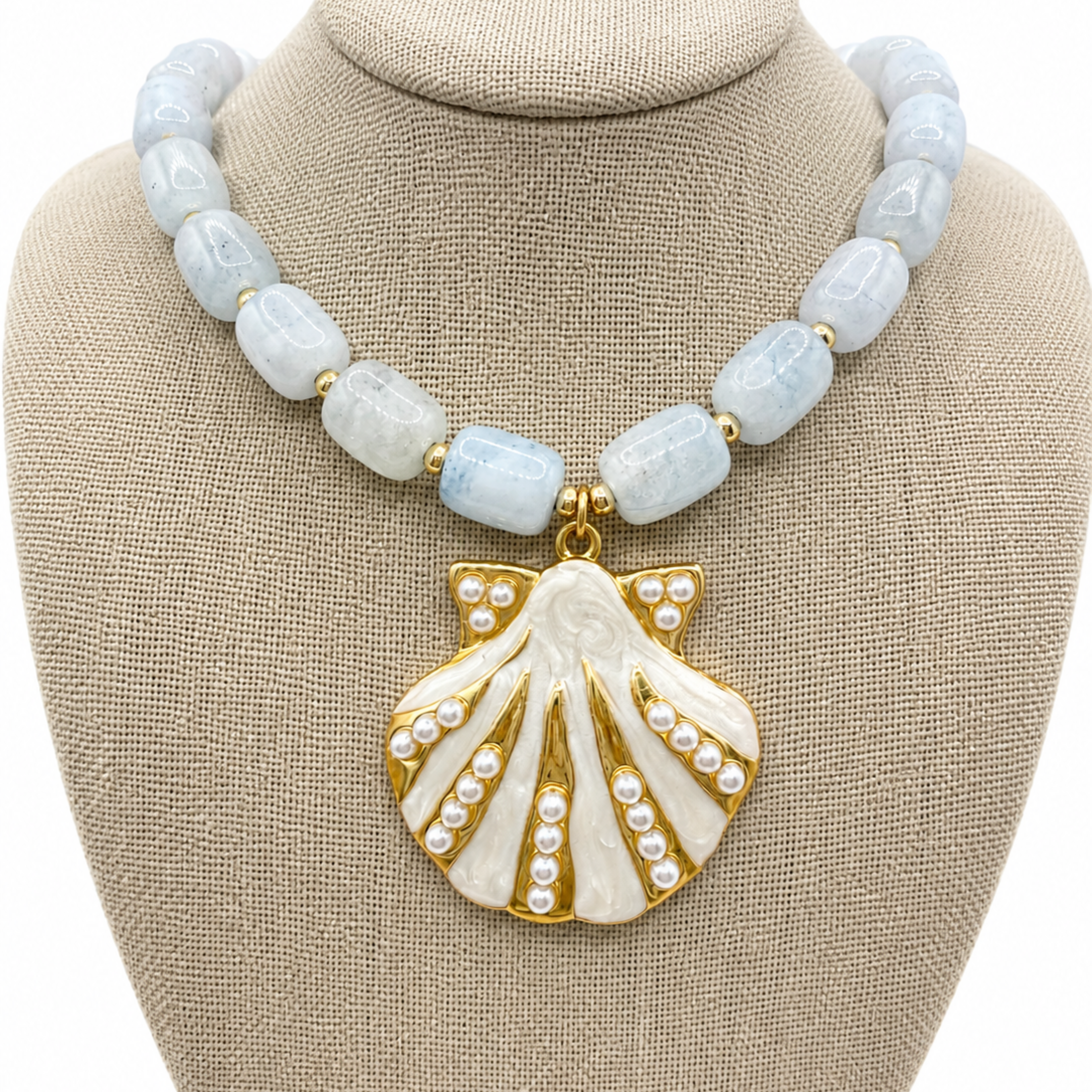 White Shell Necklace