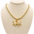 Golden Tied Necklace