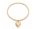 Golden Heart Bracelet