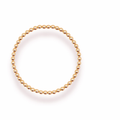 5MM Gold Beaded Bracelet