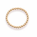 8MM Gold Beaded Bracelet